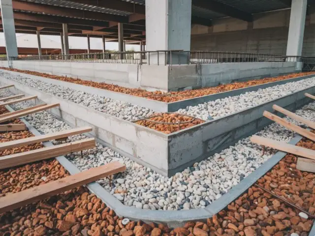 Czym obsypać fundamenty z zewnątrz, aby uniknąć problemów z wodą?