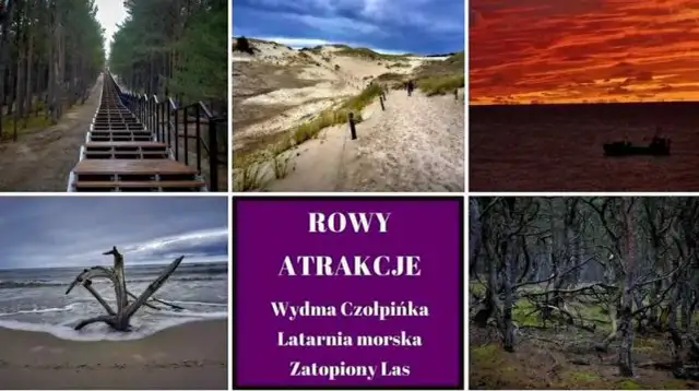 Gdzie leżą Rowy? Odkryj tajemnice tej nadmorskiej miejscowości