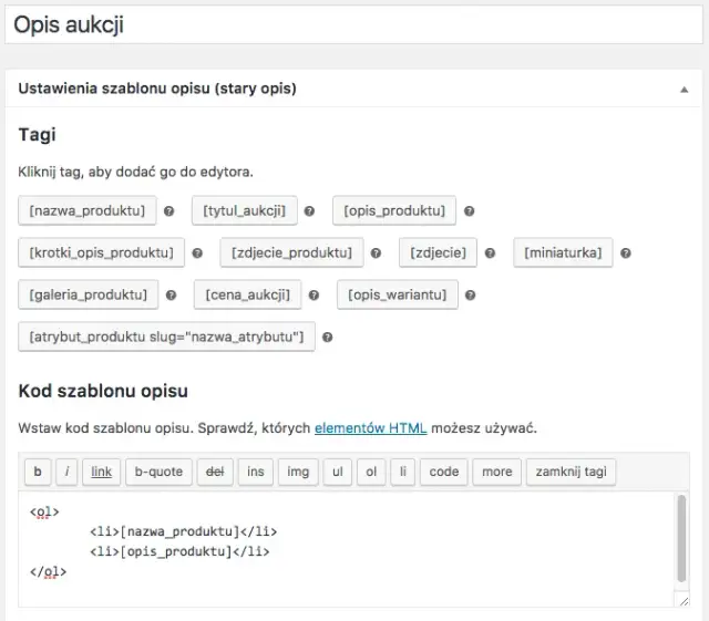 Jak zrobić aukcję na Allegro w HTML i uniknąć błędów formatowania opisu