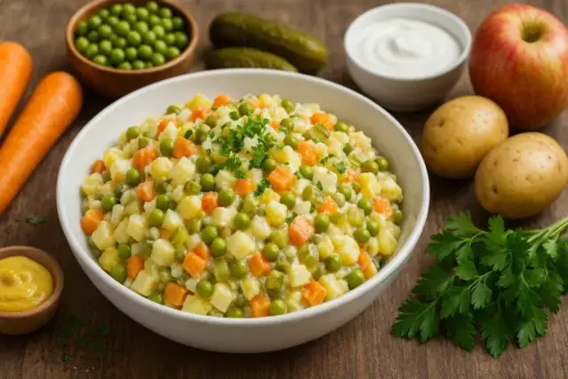 Ile kalorii ma sałatka jarzynowa? Zaskakujące różnice w kaloriach