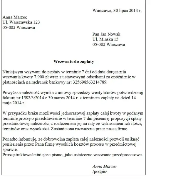 Profesjonalne pismo windykacyjne: skuteczny sposób odzyskania należności