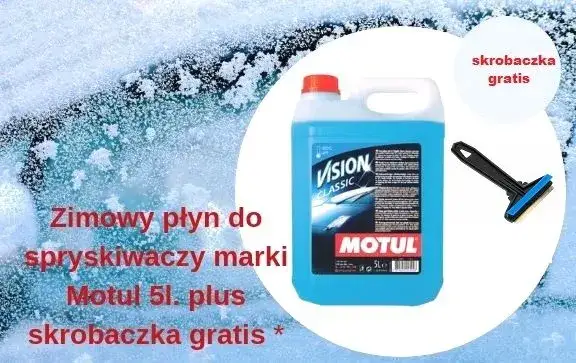 Płyn do spryskiwaczy Motul - skuteczna ochrona przed mrozem i brudem