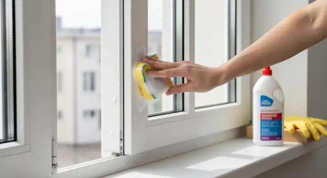 Czyste ramy PCV: Jak usunąć odchody much bez uszkodzeń?