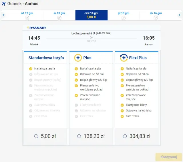 Jak kupić bilet na samolot Ryanair bez ukrytych opłat i problemów