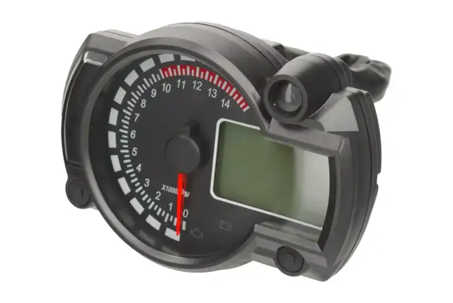 Uniwersalny licznik motocyklowy: Podłącz i skalibruj krok po kroku