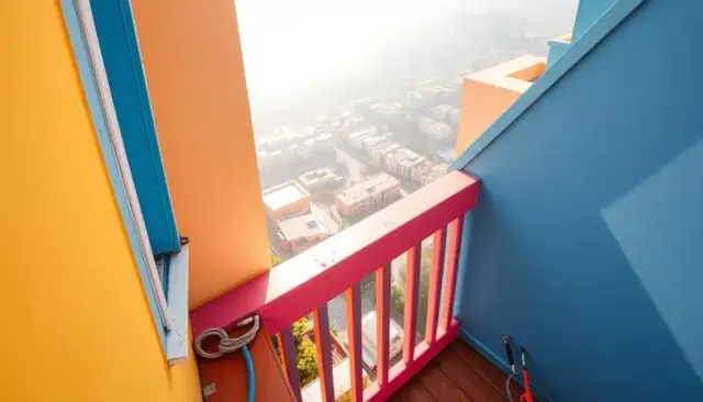 Czym pomalować balkon w bloku, aby uniknąć kosztownych błędów?