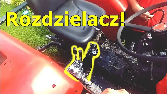 Jakie funkcje ma pokrętło przy rozdzielaczu C 330 i jak je używać