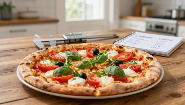 Pizza 32 cm: Kalorie i 5 trików, by je obniżyć. Jedz świadomie!