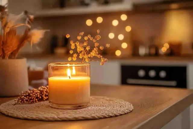 Naturalna świeczka o zapachu świerku – relaks i harmonia w domu