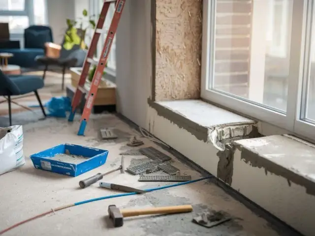 Jak położyć płytki na parapecie wewnętrznym bez błędów i kosztów