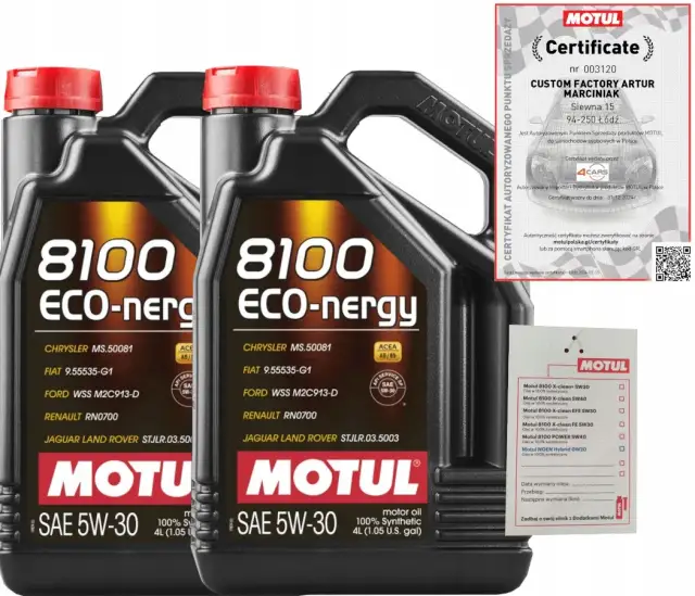 Olej Motul 5W30 4l - idealny wybór dla Twojego silnika, sprawdź ceny i opinie