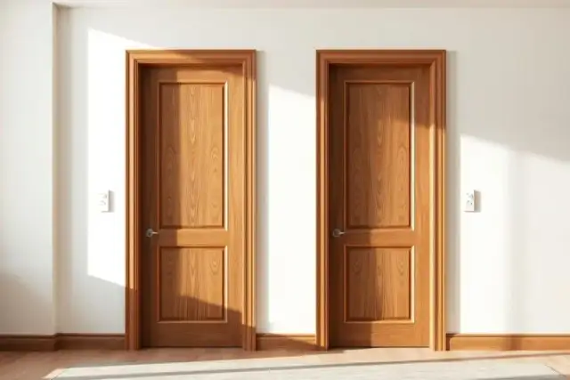 Drzwi wewnętrzne z ościeżnicą: Ceny, koszty montażu i porady