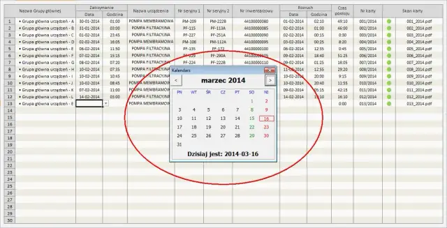 Excel: Praktyczne wstawianie kalendarza w komórkę - Poradnik