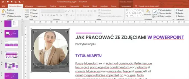 Jak podpisać obraz w PowerPoint - proste sposoby i ukryte funkcje
