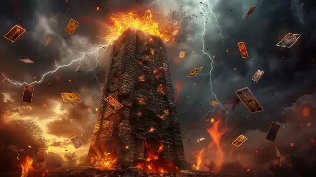 Wieża w tarocie: Co oznacza ta dramatyczna karta i jej przesłanie?