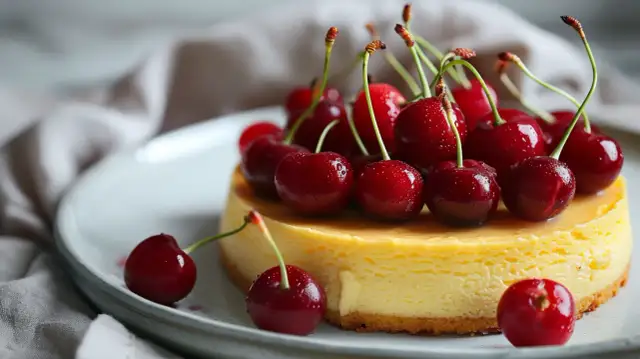 Ciasto jogurtowe z serem - Jak zrobić ciasto jogurtowe z czereśniami?