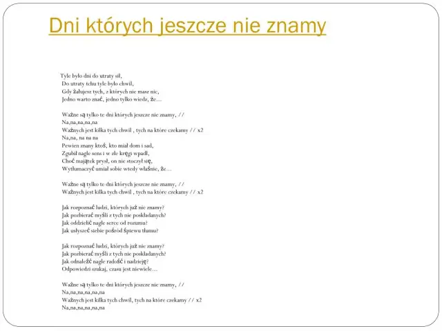 Tekst piosenki dni których nie znamy - analiza i głębokie znaczenie