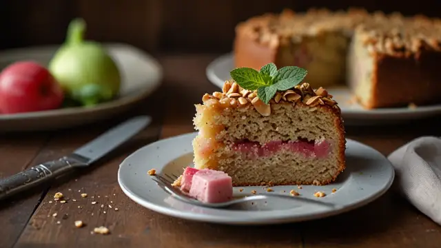 Zdrowa i smaczna propozycja na fit ciasto z rabarbarem: Idealne na wiosnę