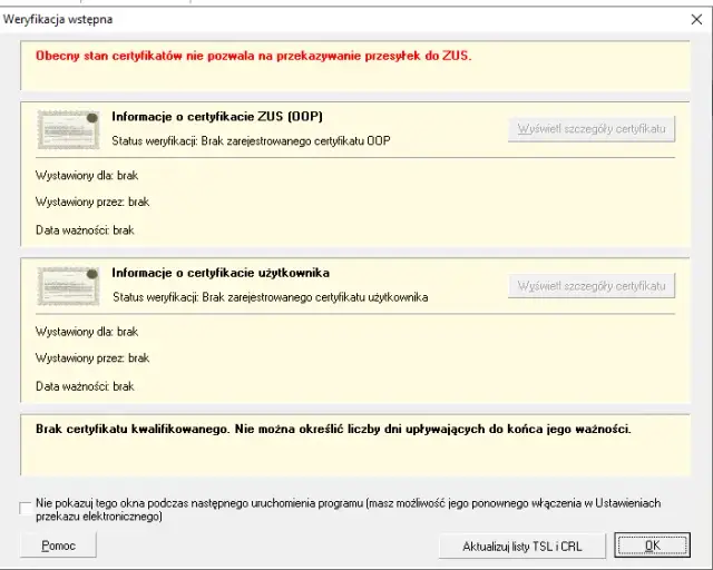 Jak pobrać certyfikat OOP do Płatnika i uniknąć problemów z instalacją