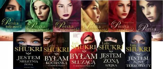Laila Shukri - książki - chronologicznie