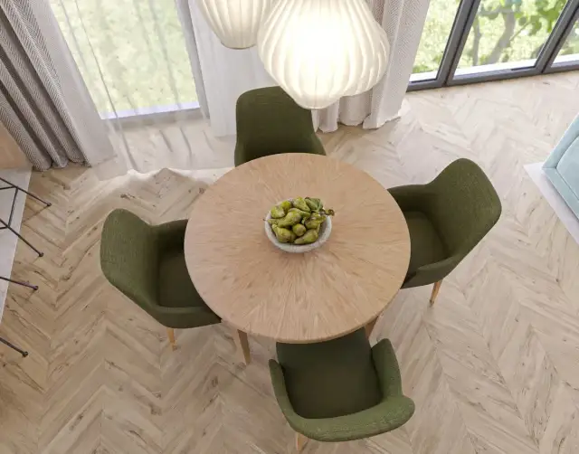 Krzesła do okrągłego stołu: przewodnik po stylu, komforcie i wymiarach