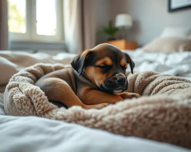 Szczeniak budzi się w nocy? Odzyskaj spokój! Porady eksperta