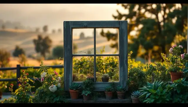Stare okna: Odkryj potencjał! Pomysły DIY do domu i ogrodu