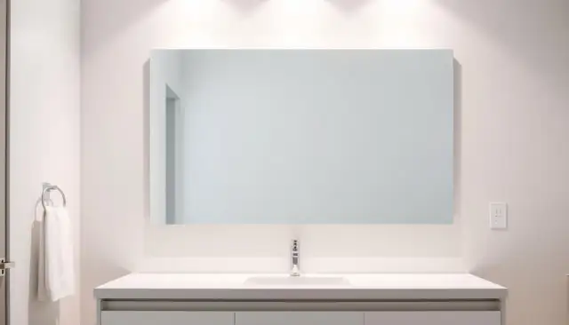 Idealne lustro nad umywalką: Ile cm? Uniknij błędów!