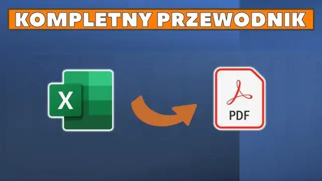 Jak zapisać Excel w PDF na jednej stronie bez zbędnych problemów