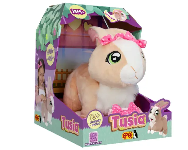 Tusia zabawka – interaktywny króliczek, który zachwyci Twoje dziecko