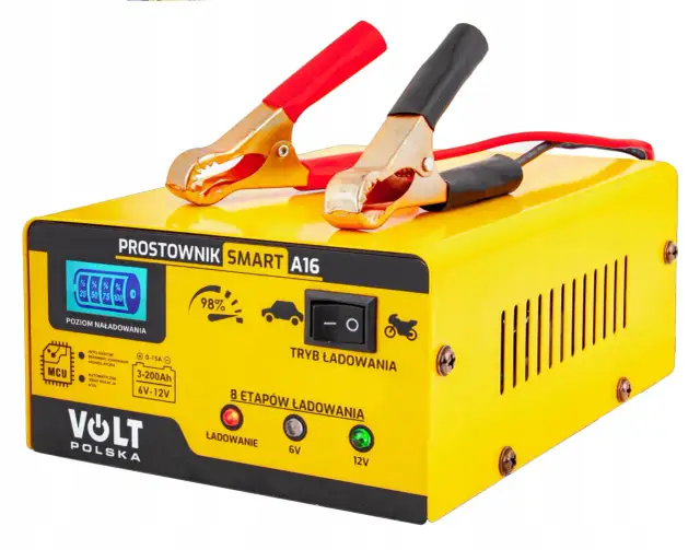 Jak oszukać prostownik automatyczny i uratować rozładowany akumulator