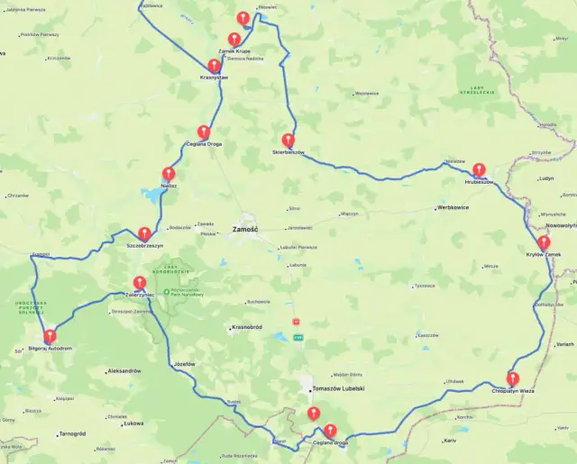 Lubelszczyzna motocyklem: Gotowe trasy, winkle, porady eksperta