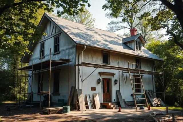 Remont starego domu: Jak zacząć i nie zbankrutować? Poradnik.