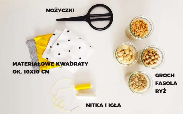 Jak zrobić woreczki sensoryczne z łatwych materiałów w domu