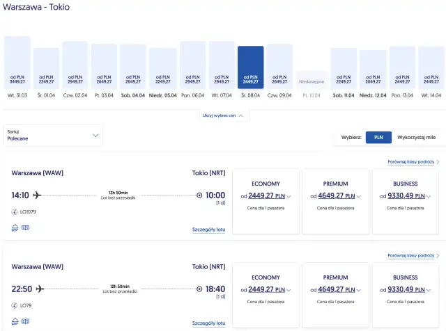 Lot Warszawa-Tokio: Ile trwa? Nowe trasy i jak przetrwać!