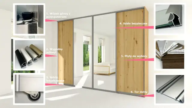 Lustro na drzwiach szafy? Klej bezpiecznie! Poradnik eksperta