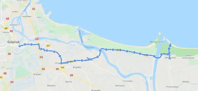 Ile km z Gdańska do Krynicy Morskiej? Sprawdź najkrótszą trasę