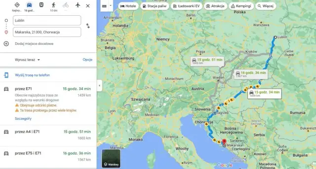 Chorwacja jak ominąć autostradę na Słowenii i zaoszczędzić na winietach