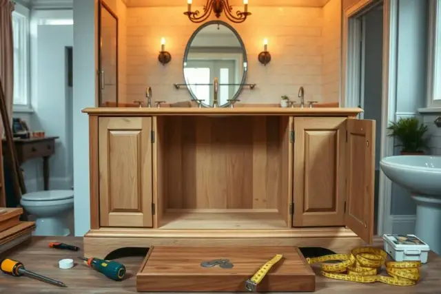 Zbuduj szafkę pod umywalkę DIY: Praktyczny przewodnik krok po kroku