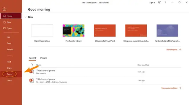 Najlepsze formaty zapisu prezentacji PowerPoint: wszystkie opcje eksportu
