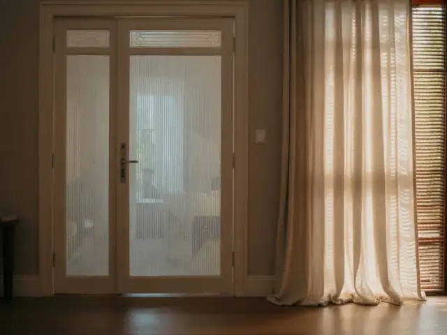 Jak zasłonić szyby w drzwiach? Folie, rolety, zazdrostki wybierz najlepsze