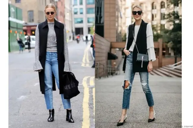 Czarna kamizelka: 10+ stylizacji na każdą okazję