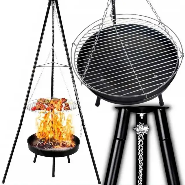 Grill stojący trójnóg: poznaj jego zalety i jak go używać