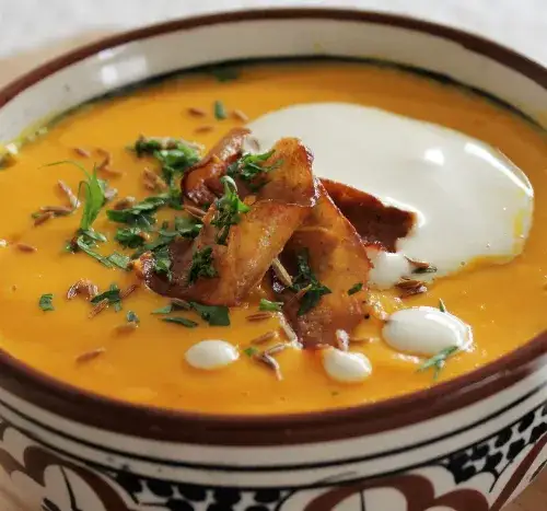 Velouté lentilles corail sans carottes: 20 min, saveurs inédites !