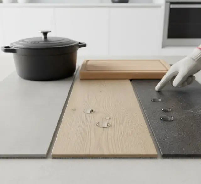 Jaka podłoga do kuchni? Gres, winyl, drewno, mikrocement wybierz!