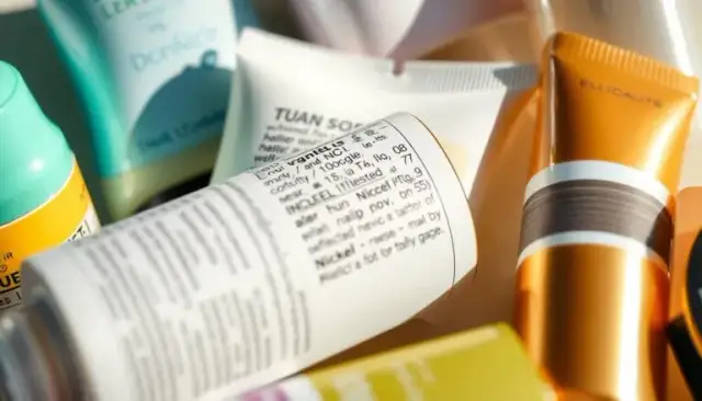 Jak oznaczony jest nikiel w kosmetykach? Uważaj na alergeny!