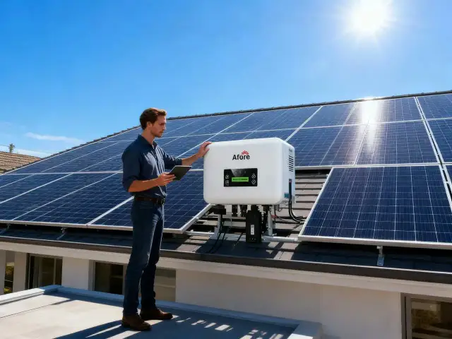 Trójfazowy inwerter hybrydowy: Niezależność energetyczna i oszczędności