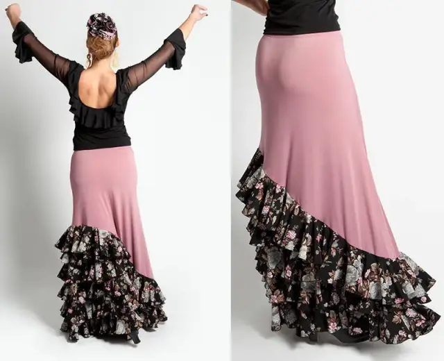 Falda de ensayo flamenco: Elige la perfecta para tu nivel y baile