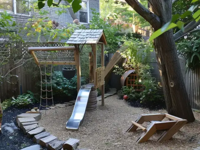 Co pod plac zabaw w ogrodzie? Wybierz bezpieczne podłoże dla dziecka