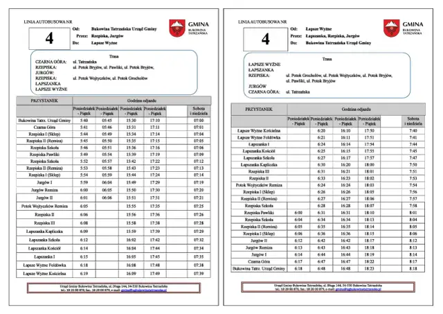 Bus Bukowina Tatrzańska: Rozkłady, ceny, trasy Bezstresowa podróż